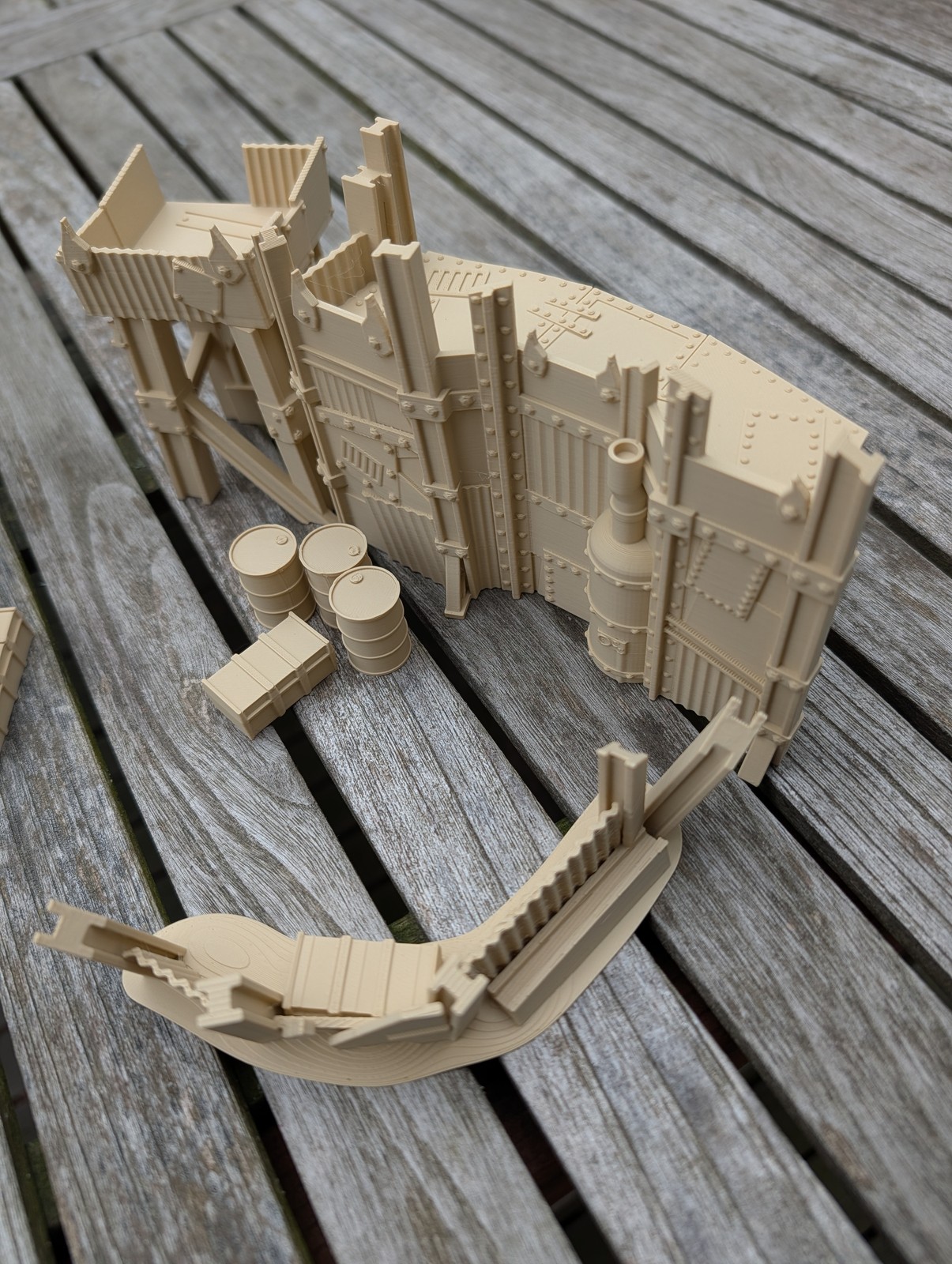 Décor de Kill Team Forteresse Orque en Impression 3D Échelle 28mm - 4