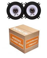 Lautsprecher Boxen hinten Alpine SXE-1325S f&uuml;r Mercedes E-Klasse W210 Kombi 2x T
