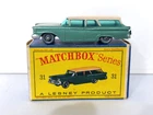 Matchbox Lesney No 31 Ford Fairlane Station Wagon HTF Black Base VNMB