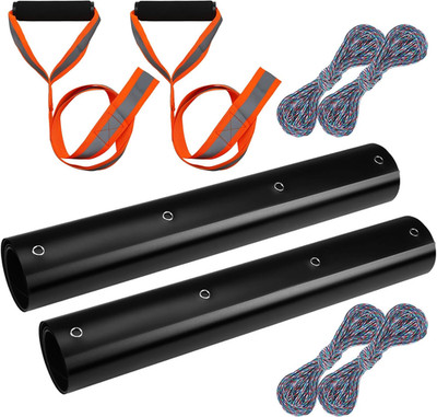 2 Pcs Deer Drag Sleds Deer Sled Game Hauler with 2 Pcs Heavy Duty Drag Strap for