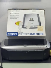 Epson Stylus Photo 2200 Printer Inkjet & Perfection 2580 Photo Scanner No Ink