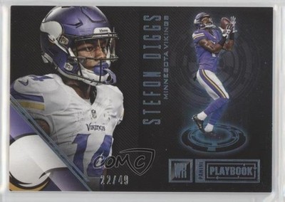 2016 Panini Playbook Platinum 22/49 Stefon Diggs #96 9o3