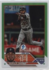 2023 Topps Series 1 1st Edition Green Foil 30/150 Harold Castro #126 4jh