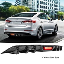 Car Rear Bumper Lip Diffuser Spoiler Lip Tail Light Body Kit For Hyundai Elantra Car Rear Bumper Lip Diffuser Spoiler Lip Tail Light Body Kit For Hyundai Elantra