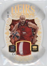 2024-25 Crown Royale EuroLeague Heirs to the Throne Prime /25 Shavon Shields 3d3