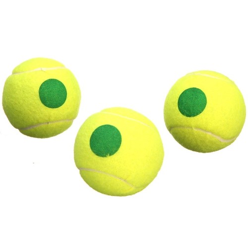 12 Palline Tennis Punto Verde Pressurizzate Ridotto 25% Rimbalzo Approvate USTA ITF - Foto 5 di 5