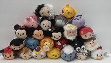 Disney Tsum Tsum Plush Mixed Lot Of 24 Classic Disney Marvel - 5 Are NWT 19 VGC