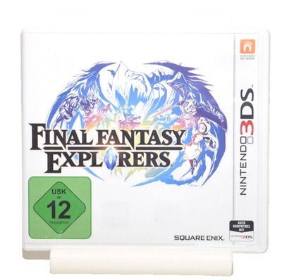 Final Fantasy Explorers (Nintendo 3DS) in Originalhülle OVP geprüft Zustand gut