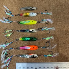 G-7 Gear Lab Micro Flip 35g Tungsten Jig Set for Blue Fish Offshore Used