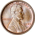 1909 VDB 1C Lincoln Wheat Cent UNC BN K19375