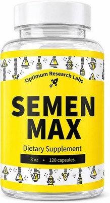 Optimum Research Labs Semen Max - Natural Male Enhancement Supplement for Vol...