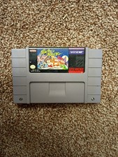 Pocky & Rocky Super Nintendo SNES 1992 Game Cartridge NATSUME