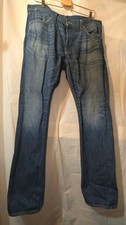 J Crew Wallace Barnes Made in USA Selvedge Denim Jeans Style A9740 Men 34 x 33