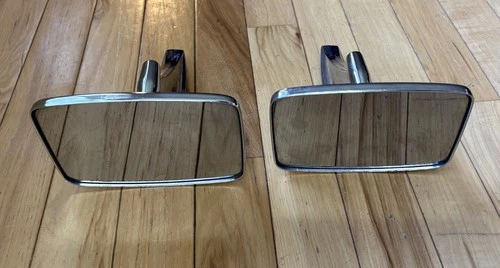 1970s Chevy GM Side View Door Mirror 9826594 Lot of 2  Vintage