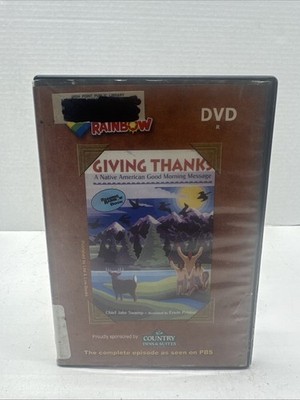 Reading Rainbow Giving Thanks DVD Ex Library A Native American Good Morning