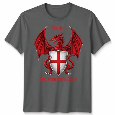 St George's Day patriotisch englisch Unisex Tshirt Design England Flagge Geschenk