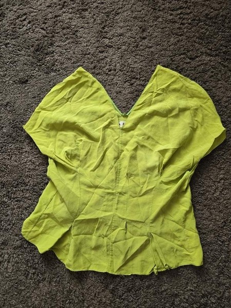 Women Marni Shirt Green Silk S