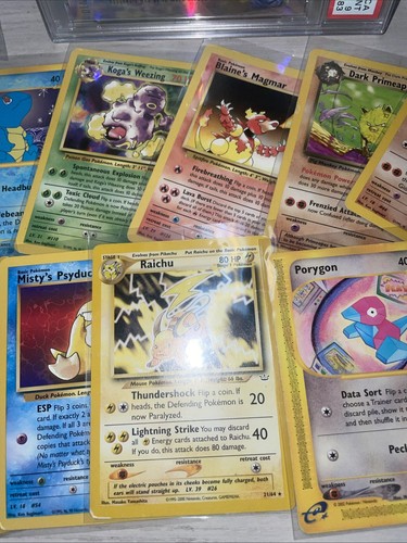 1999-2003 Pokemon Cards Non Holo Neo Destiny Set - Picture 3 of 4