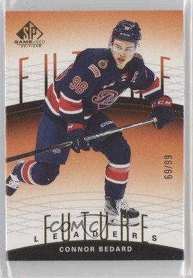 2023 SP Game Used CHL Edition Future Leaders 69/99 Connor Bedard Rookie RC l5j