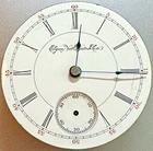 * 1895 18S ELGIN GM Wheeler 17J OF PS POCKET WATCH Movement Dial & Hands   L20