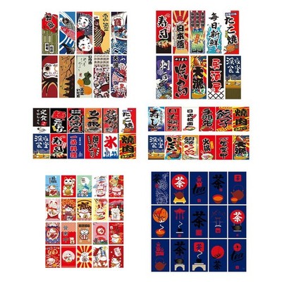 Japanische hängende Flaggen hängendes Ornament Izakaya Banner für Sushi Shop Store