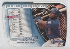 2001 Fleer Game Time New Order Carlos Delgado #6NO