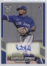 2021 Topps Big League Opening Act Santiago Espinal #OAA-SE Auto 3f4