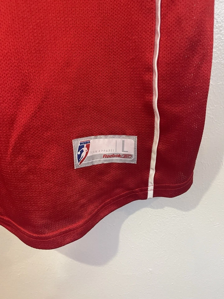 Camiseta deportiva grande #9 de los Houston Comets Janeth Arcain WNBA Foto 2 de 4