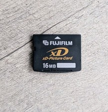 Fujifilm xD Picture Card 16 MB MEGABYTE Camera Memory Fits Olympus Tested 
