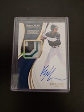 2019 Immaculate Kyle Lewis Auto Jersey 4-COLOR PATCH SP # /25