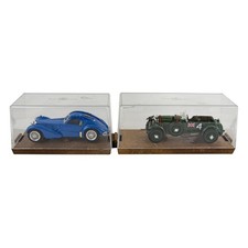 Lotto 2P modellini auto pressofusi scala 1:43 Brumm Oro Bugatti & Bentley Italia assortiti