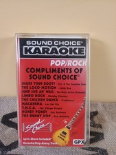 sound choice karaoke Pop Rock Demo Cassette Macarena YMCA Party Standards