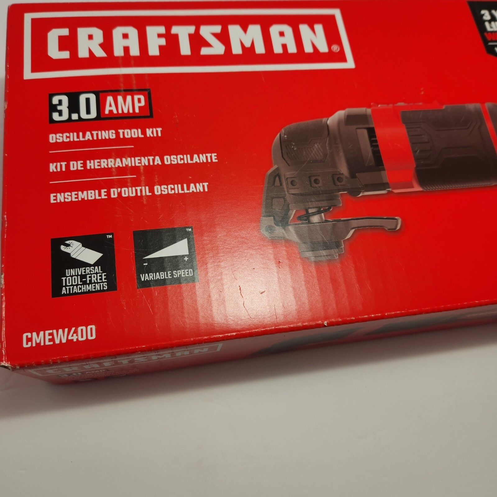 Craftsman Oscillating Multi Tool Kit 3 