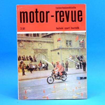 DDR Motor-Revue 3-1981  (tschechoslowakische) Skoda Jawa CZ Tatra Rallye B