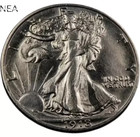 1918-S Walking Liberty Half Dollar ~ Borderline Uncirculated (AU++) ~90% Silver — photo 1
