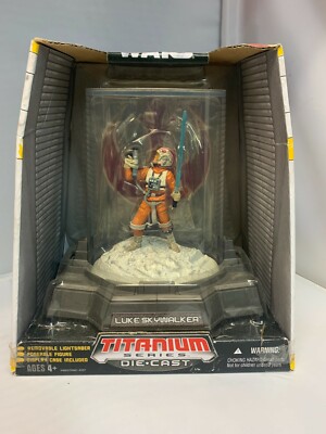MICRO MACHINES TITANIUM SERIES DIECAST STAR WARS LUKE SKYWALKER