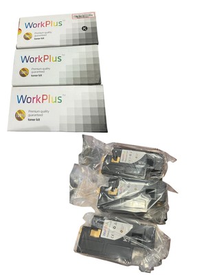 3 Compatible Toner Cartridges for Xerox 6025 6027 Phaser 6020 6022 Lot