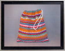 Gymnastics Leotard Grip Bags / Glittered Rainbow Gymnast Birthday Goody Bag