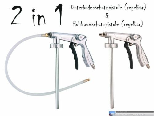 Regelbare Druckluft Pistole - Unterbodenschutz Steinschlagschutz Hohlraumschutz - Afbeelding 1 van 3