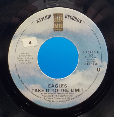 Eagles 45 Take It To The Limit / After The Thrill Is Gone EX G12