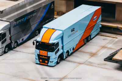 Tarmac Works 1/64 Mitsubishi Fuso Super Great GULF Racing
