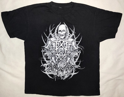 PSYCROPTIC OBSERVANT TASMANIAN OFFICIAL 2008 SHIRT ULCERATE MEDIUM LARGE