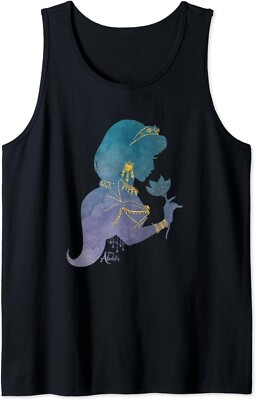 Licensed Disney Aladdin Live Action Princess Jasmine Jewelry Tank Top Adult M