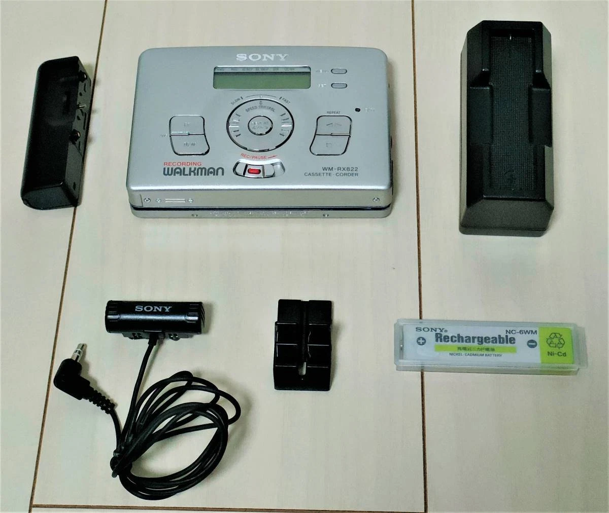 SONY walkman cassette coder cassette player WM-RX822 operation confirmed Japan