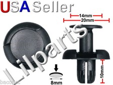 Fender Bumper Door Panel Trim Retainer Clip Rivet 91501-S04-003 Honda Acura