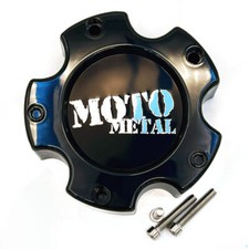 Moto Metal Center Cap Gloss Black Mo909b5127s3 5x55x127