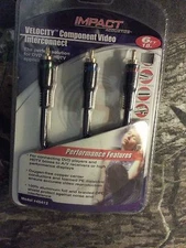 Impact Acoustics Velocity Component Interconnect 6 FT (1.8M) Cables NEW
