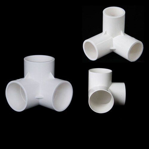PVC 3-Way Equal Connector Socket Pressure Pipe Fittings 3 Color 20/25/32/40/50mm - Picture 2 of 23