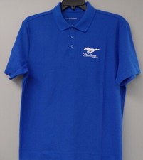 Ford Mustang Running Stallion Embroidered Mens Polo XS-6XL, LT-4XLT New