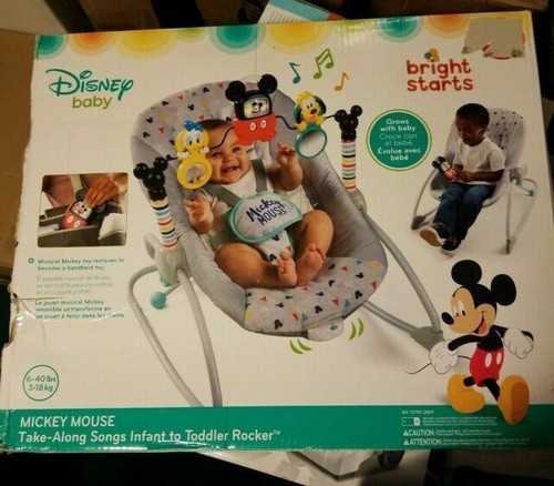 disney baby mickey mouse rocker